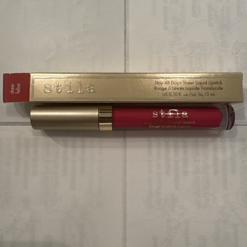 Stila Stay All Day Liquid Lipstick 0.10 fl oz- SHEER FELICE‎ NIB